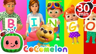 BINGO  Cocomelon  Nursery Rhymes  Colors for Kids [upl. by Amimej]