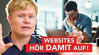 Slider auf Webseiten Nein danke [upl. by Khan]