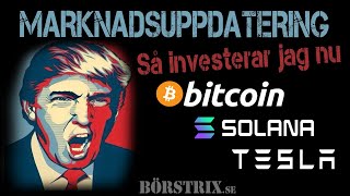 Observationer kring valet  BITCOIN rusar tack var en EKORRE [upl. by Arriat]