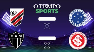 ATHLETICOPR x CRUZEIRO  ATLÉTICO x INTERNACIONAL  Veja AO VIVO a transmissão das partidas [upl. by Ahsea220]