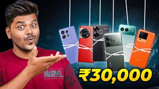 ⚡Top 5 Best Smartphones📱 Under ₹30000 🔥AUGUST 2024 TamilTech [upl. by Maynord]