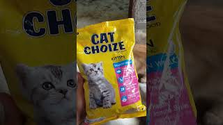 CAT CHOIZE BRAND CAT FOOD REVIEW shorts [upl. by Hefter936]