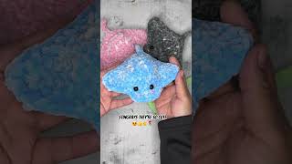 Stingrays youtubeshortsyoutubechannelgrowamigurumiplushieamigurumicrochetstingrayreels [upl. by Nyer]