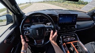 2022 Lincoln Navigator L Reserve  POV Test Drive [upl. by Ise]