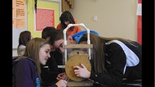 Combination lock demonstration  Homemade Science with Bruce Yeany [upl. by Jepson520]