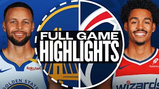 WARRIORS at WIZARDS  FULL GAME HIGHLIGHTS  November 4 2024 [upl. by Goodrow817]