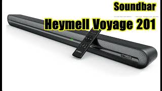 Heymell Voyage201 150W Soundbar for TV [upl. by Anon]