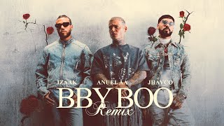 iZaak Jhayco Anuel AA  BBY BOO Remix Official Video [upl. by Krischer]