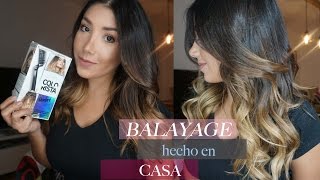 Balayage en casa ···NEW Loreal Colorista [upl. by Delmer]