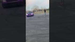 SRT LEN DOING DONUTS IN THE PURPLE TOURCH TORCH redeye [upl. by Sirotek460]