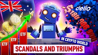 Crypto Scandals and Triumphs Delios 180M Theft amp Australias Bitcoin ETF Success [upl. by Gnuhc]