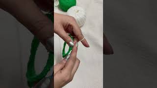 Christmas ornament tutorial crochet crochetprojects crochetpatterns handmade handmadecrochet [upl. by Noda]