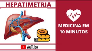 Hepatimetria Como Realizar uma Hepatimetria [upl. by Orv]