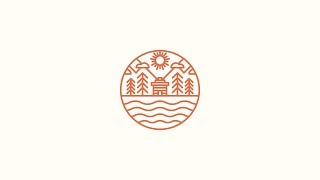 Monoline Adventure Logo Design In Adobe Illustrator CC [upl. by Attenaej]