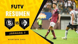 Resumen Saprissa 10 Cartaginés  Apertura 2024 [upl. by Ymereg]