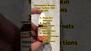 Top 5 Benefits of Hepar Sulphuris 200 You Need to Know HeparSulph200 HomeopathicRemedy [upl. by Ettennaej814]