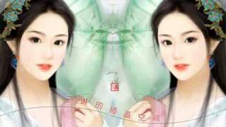 Chinese Music渔舟唱晚 by 童丽 Fishermans Song At Dusk with lyrics [upl. by Gerdi41]