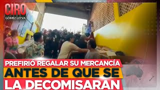 Dueña de bodega en Tijuana BC acusó de extorsión a agentes del SAT  Ciro [upl. by Gearard342]