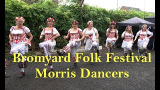 Bromyard Folk Festival 2024  Morris dancing in the town [upl. by Ettigdirb781]