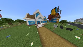 Hello Neighbour Alpha 2 Playthrough In Minecraft [upl. by Irrabaj]