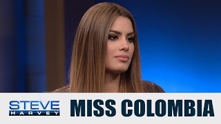 Miss Colombia breaks her silence  STEVE HARVEY [upl. by Normand]