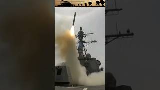 US destroyer ships launch of a tomahawk missile [upl. by Emorej164]