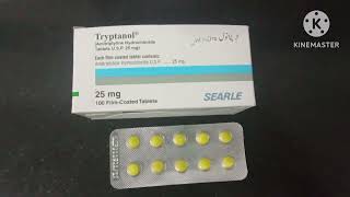 Tryptanol 25mg Tablet Uses in Urdu Tryptanol Tablet 25mg Uses Amitriptyline HCl Tryptanol Tablet [upl. by Hanako145]