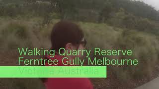 Walking Quarry Reserve Ferntree Gully [upl. by Wendeline548]