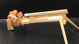 rubber band gun RevArm1 machine gun [upl. by Colet886]