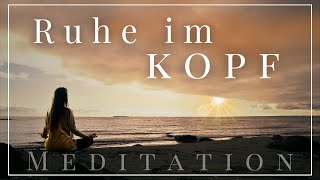 Tiefenentspannt in nur 15 Minuten 💙 Meditation für innere Stille und tiefe Entspannung 🌊 [upl. by Ahsek435]