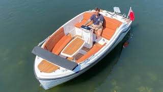 Corsiva 505 New Age Electric Walk round and river cruise  Boat For Sale  £23000 inc VAT [upl. by Ylrehs]