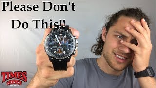 The 1 Most Harmful Mistake People Make With A Citizen EcoDrive Watch [upl. by Brew]