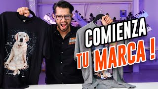 ¿Cómo imprimir camisetas Métodos técnicas y tecnologías ✅ [upl. by Neyu]