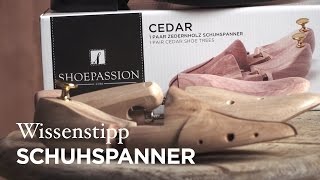 Wissenstipp Schuhspanner [upl. by Noonan907]