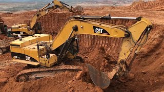 Wheel Loaders Heavy Transports Excavators And Construction Sites  Heavy Machinery Movie [upl. by England]