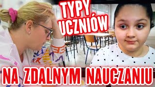 TYPY UCZNIÓW NA ZDALNYM NAUCZANIU 📚 PARODIA 🤣 MISIA I JA [upl. by Timi]