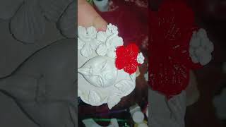 Vobomoir rup dekhiya tal dhoreche mohakal maa kali face colour filling videoartwork diy [upl. by Amasa637]