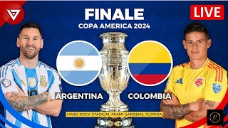 COPA America Cup 2024 Final Argentina Vs Colombia Match Date  Time  Venue amp Live Match Apps [upl. by Atinit341]