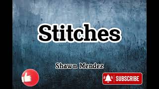 Shawn Mendes Stitches Lyrics [upl. by Artimid33]