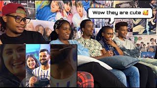 Africans React to Virat kohli and Anushka Edits Virushka 💖 Africanreactss [upl. by Argile]