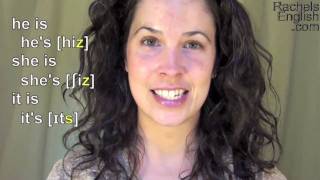 How to Pronounce Contractions American English Pronunciation [upl. by Anna960]