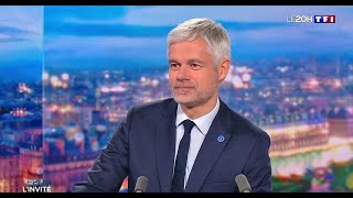 Laurent Wauquiez s’écroule sur TF1 [upl. by Enelear795]