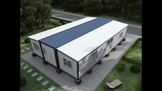 40ft foldable expandable container home with two bedrooms [upl. by Ebanreb]