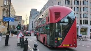 4K  London West Minster Abbey to Victoria🎡💂🏼‍♂️🇬🇧  Victoria Embankment  London UK [upl. by Schuman766]