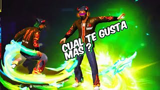 Todos los Emotes evolutivos de todo FREE FIRE y Juego una partida en duelo 😮 [upl. by Meibers]