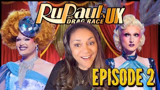 RUPAULS DRAG RACE UK SEASON 6 EPISODE 2 REACTION [upl. by Powe293]