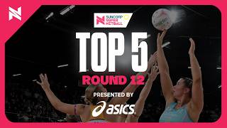 Top 5 Plays of Round 12  Suncorp Super Netball 2024 [upl. by Malkin]