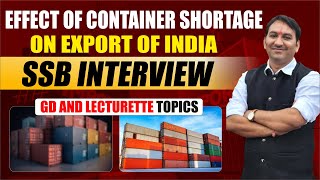 Effect of container shortage on export of india [upl. by Tivad556]