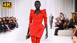 Balmain  SpringSummer 2025  Paris Fashion Week  4K [upl. by Hanover]