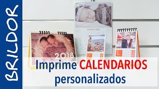 Cómo hacer CALENDARIOS personalizados con FOTOS 📸😍 [upl. by Winny211]